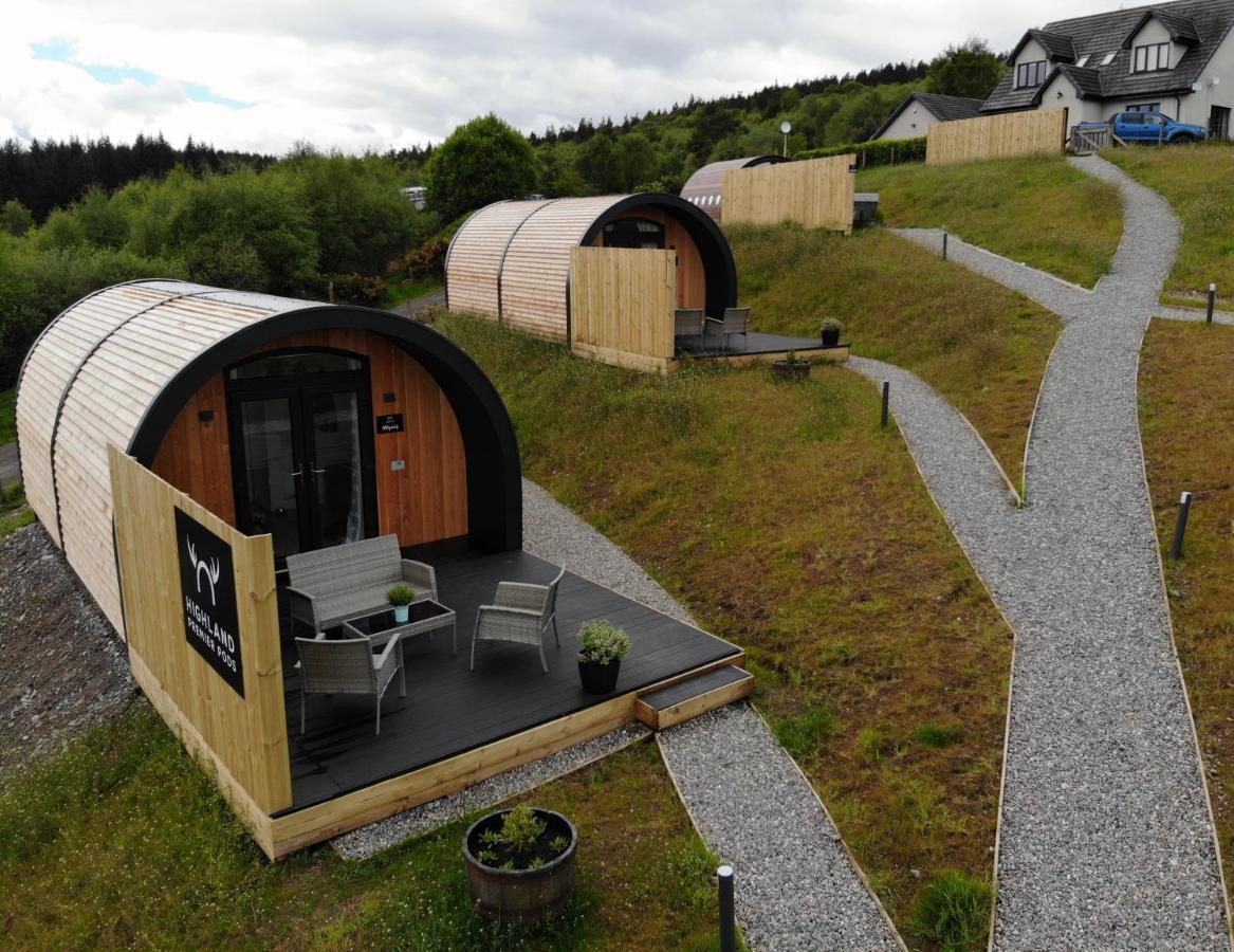 Вілла Highland Premier Glamping Pods Б'юлі Екстер'єр фото